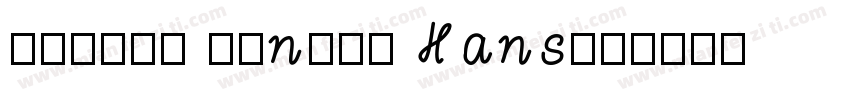 Lovely Eunike Hans字体转换